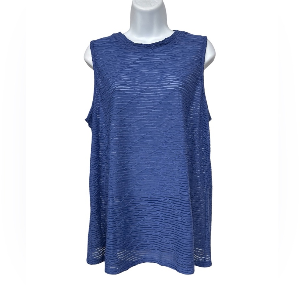 AB Studio textured blouse size XL